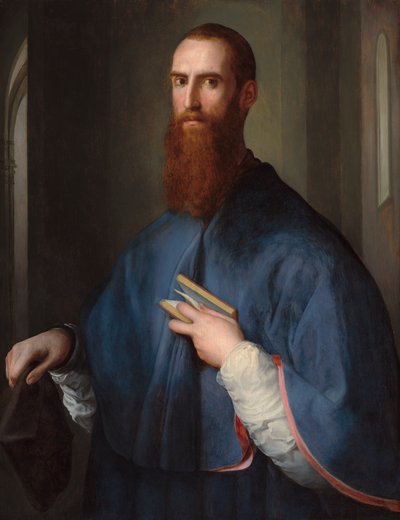 Monsignor della Casa, ca. 1541-42 (olje på panel) av Jacopo Pontormo