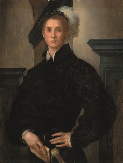 Portrett av Cosimo I de' Medici (1519-74) (olje (eller olje og tempera) på panel) av Jacopo Pontormo