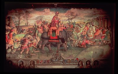 Hannibal krysser Alpene av Jacopo Ripanda