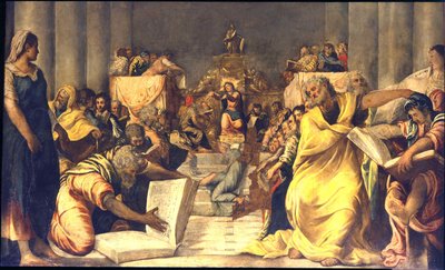 Kristus blant legene av Jacopo Robusti Tintoretto