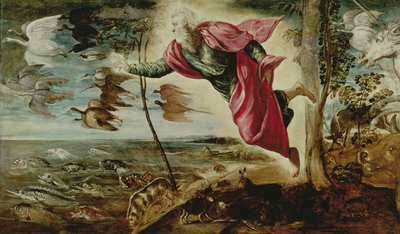Opprettelsen av dyrene av Jacopo Robusti Tintoretto