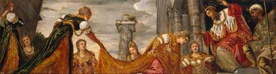 Ester før Ahasverus, 1552-55 av Jacopo Robusti Tintoretto