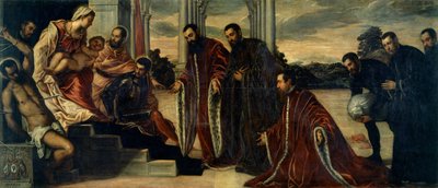 Madonna dei Camerlenghi, ca 1567. av Jacopo Robusti Tintoretto