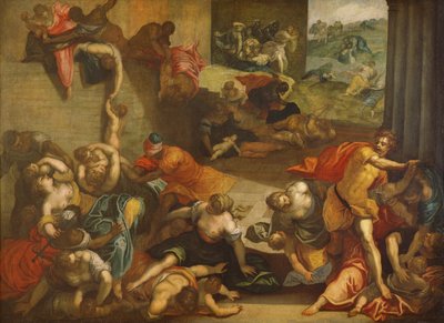 Massakren på de uskyldige av Jacopo Robusti Tintoretto