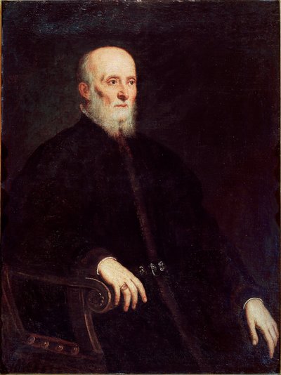 Portrett av Alvise Cornaro av Jacopo Robusti Tintoretto