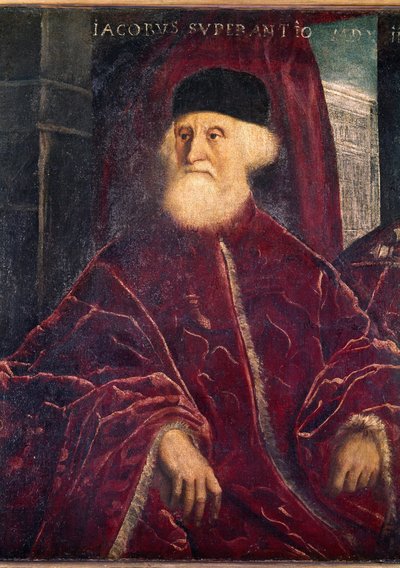 Portrett av prokurator Jacopo Soranzo (paianting, rundt 1550) av Jacopo Robusti Tintoretto