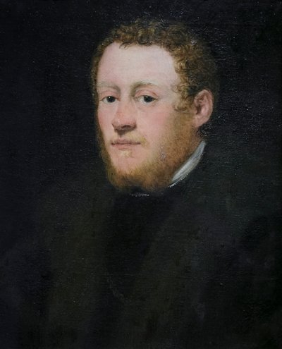 Portrett av en ung mann med rødt hår av Jacopo Robusti Tintoretto