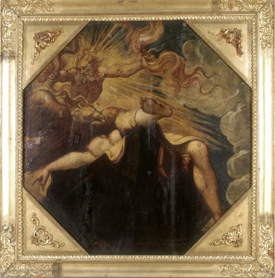Semele brent av Jupiter, ca. 1541 (se også 2384621) av Jacopo Robusti Tintoretto