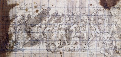 Studer for ekteskap ved Cana av Jacopo Robusti Tintoretto