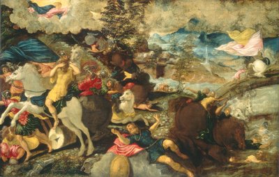 The Conversion of Saint Paul, ca. 1545 av Jacopo Robusti Tintoretto
