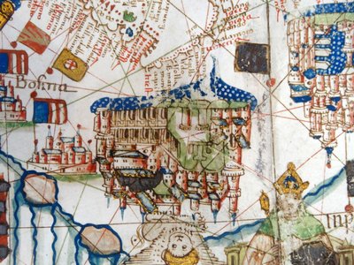 Renessansekart over Europa, Jacopo Russo (etter), 1528 av Jacopo Russo
