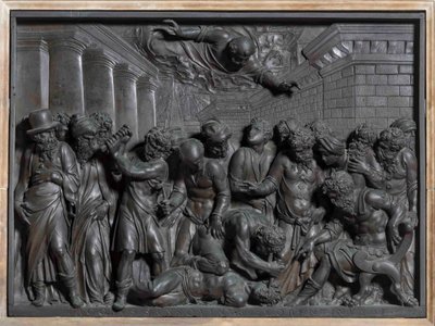 The Miracle of the Slave Miracle of Saint Mark, 1541. av Jacopo Sansovino