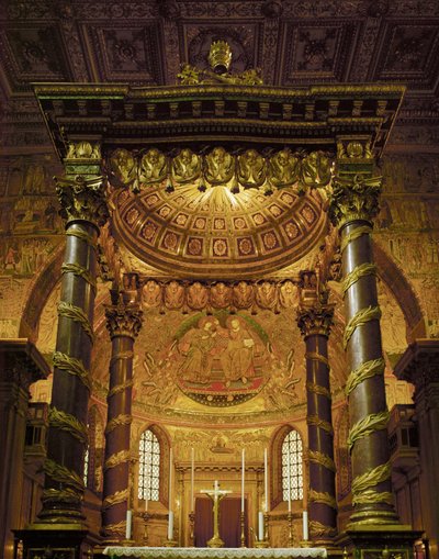 Marias kroning (mosaikk) av Jacopo Torriti