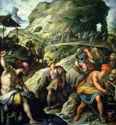 Gruven, 1572 av Jacopo Zucchi