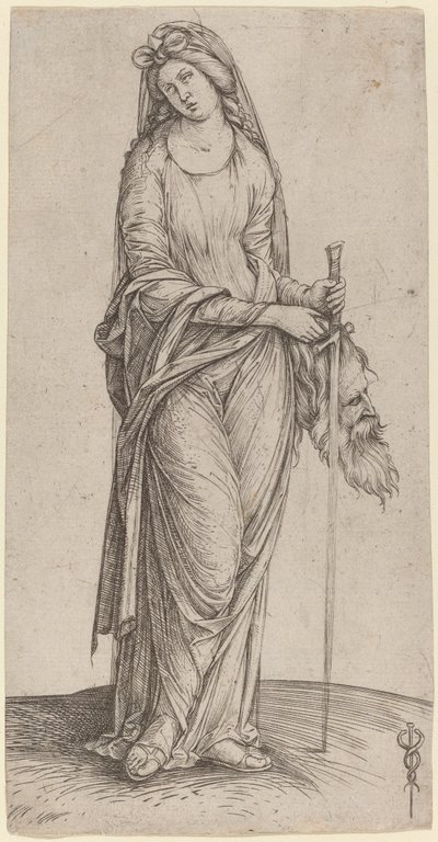 Judith holder hodet til Holofernes av Jacopo de