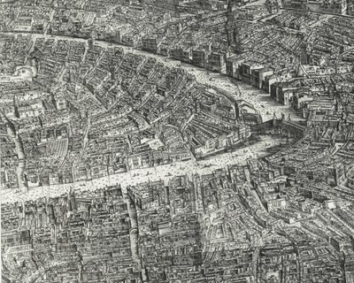 Rialtobroen og Ca#39;d#39;Oro av Jacopo de