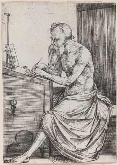 Saint Jerome, ca. 15011504. av Jacopo de Barbari