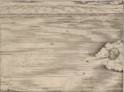 Utsikt over Venezia av Jacopo de