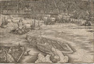 Utsikt over Venezia av Jacopo de