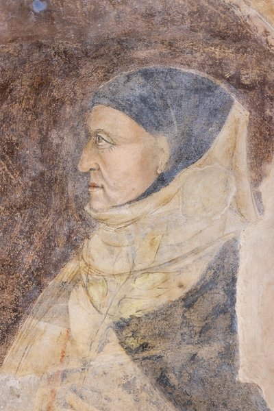 Portrett av Giovanni Boccaccio (fersk) av Jacopo di Cione