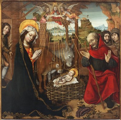 Tilbedelsen av barnet av Jacquelin de Montluçon
