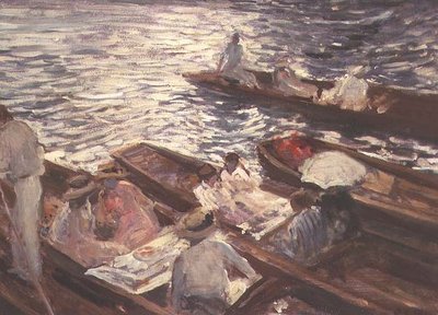Står på Henley av Jacques Emile Blanche