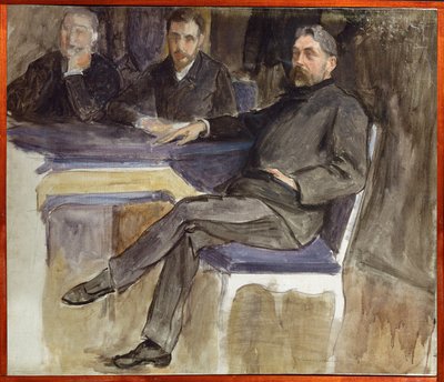 Stephane Mallarme , poet (maleri på lerret) av Jacques-Emile Blanche