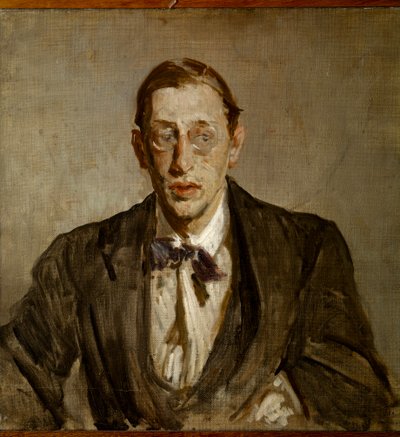 Studie til et portrett av Igor Fjodorovitsj Stravinskij av Jacques-Emile Blanche