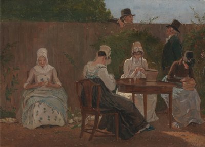 Chalon-familien i London av Jacques-Laurent Agasse