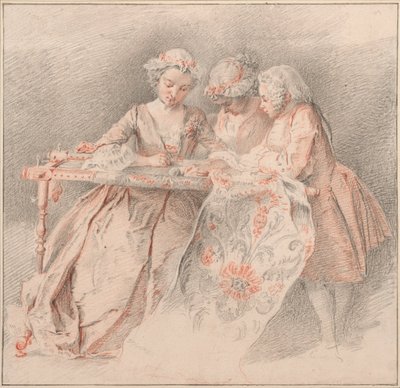 Brodererne av Jacques André Portail
