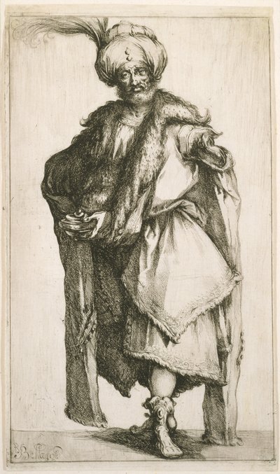 Caspar, ca. 1610 (radering) av Jacques Bellange