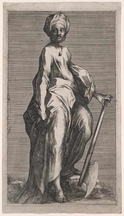 Sankt Judas (eller Sankt Matthias) av Jacques Bellange