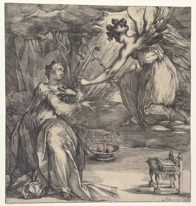 Kunngjøringen. av Jacques Bellange