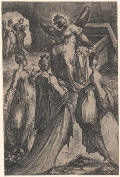 Tre Marie ved graven av Jacques Bellange