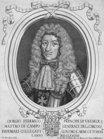 Prins Georg Friedrich av Waldeck, 1690-tallet. av Jacques Blondeau