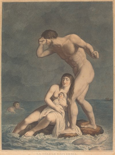 Den universelle flommen av Jacques Bonnefoy after Michel Honoré Bounieu