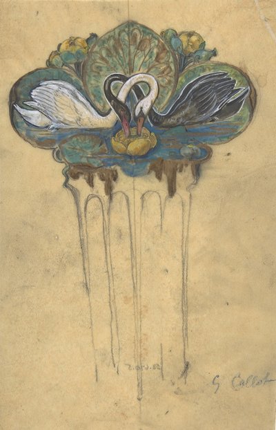 Design for en Haircomb, n.d.. av Jacques Caillot