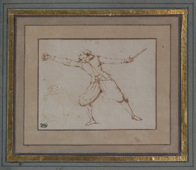 En fekter, 1766 av Jacques Callot