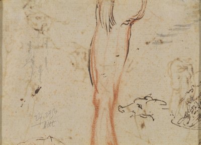 Et bein og et grisehode av Jacques Callot