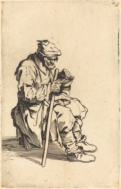 Tiggerspising, ca. 1622 av Jacques Callot
