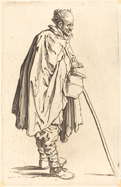 Tigger med gryte, ca. 1622 av Jacques Callot