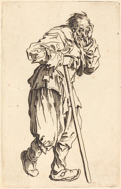 Tigger med en pinne av Jacques Callot