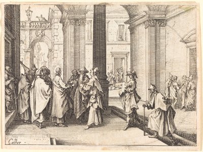 Cæsars mynt av Jacques Callot