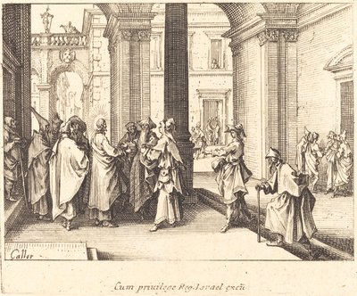 Cæsars mynt av Jacques Callot