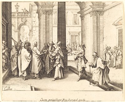 Cæsars mynt, 1635. av Jacques Callot