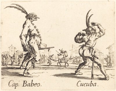 Lokk. Babeo og Cucuba, ca. 1622. av Jacques Callot