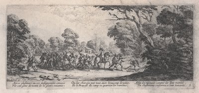 Capture of the Marauders, fra "The Miseries of War" av Jacques Callot