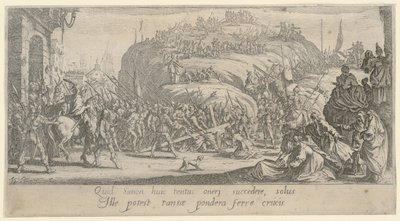 Kristus bærer korset av Jacques Callot