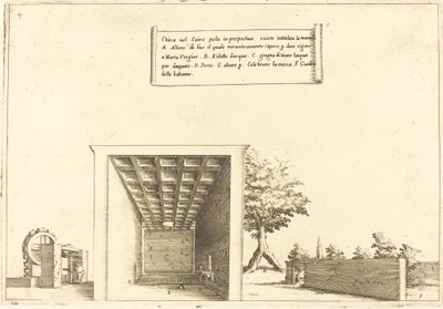 kirke i Kairo av Jacques Callot