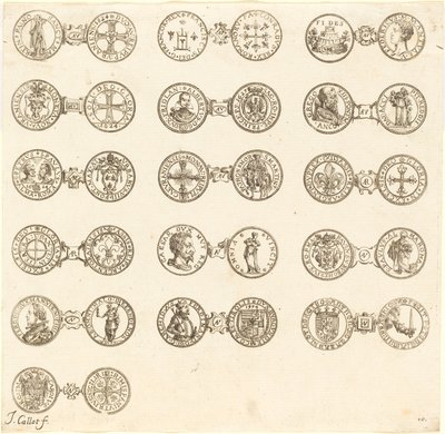Mynter [plate 10] av Jacques Callot